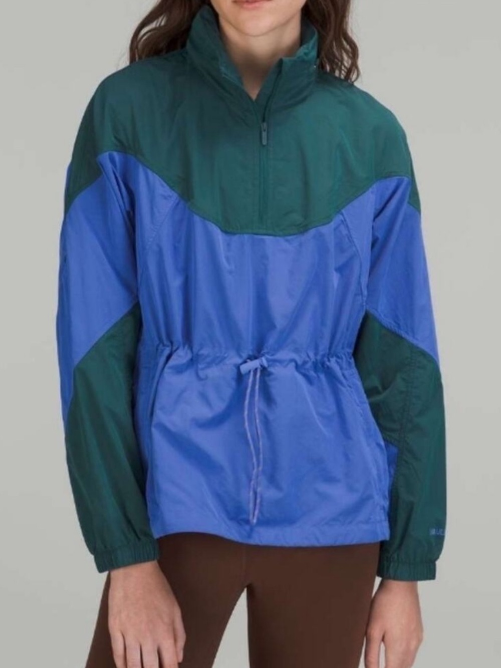 lululemon athletica Teal and Blue Utility Anorak Jacket